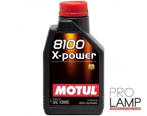 MOTUL 8100 X-POWER 10W-60 - 1 л.