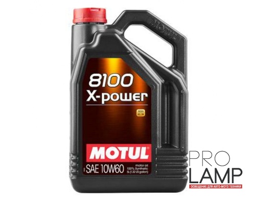 MOTUL 8100 X-POWER 10W-60 - 5 л.