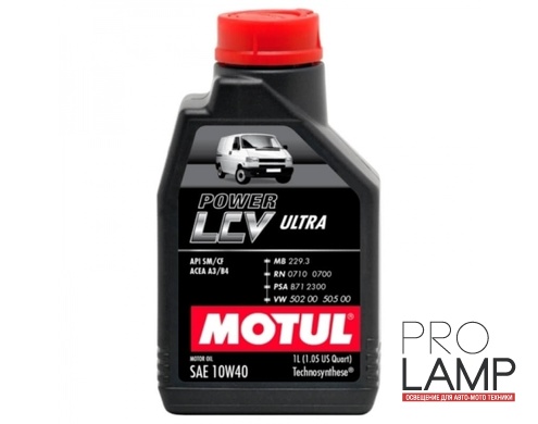 MOTUL Power LCV Ultra 10W-40 - 1 л.