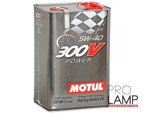 MOTUL 300V Power 5W-40 - 5 л.