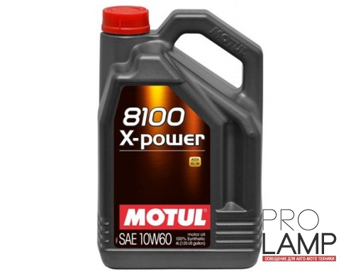 MOTUL 8100 X-POWER 10W-60 - 4 л.