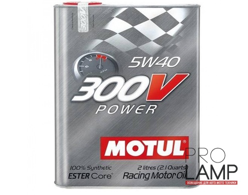 MOTUL 300V Power 5W-40 - 2 л.