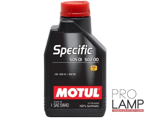 MOTUL Specific 502 00 / 505 01 5W-40 - 1 л.