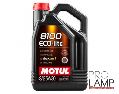 MOTUL 8100 Eco-lite 5W-30 - 5 л.