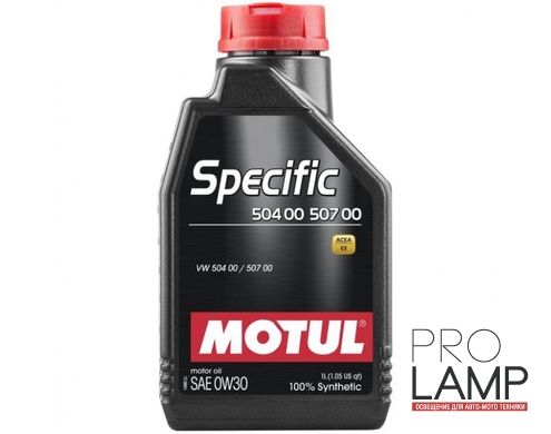 MOTUL Specific 504 00 / 507 00 0W-30 - 1 л.