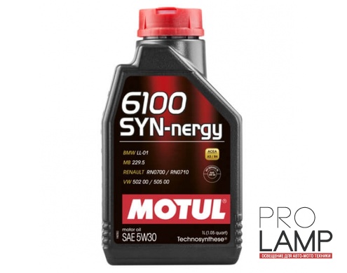 MOTUL 6100 Syn-nergy 5W-30 - 1 л.