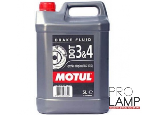 MOTUL DOT 3&4 Brake Fluid - 5 л.