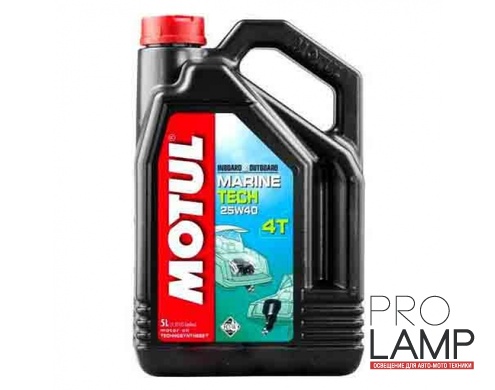 MOTUL Marine Tech 4T 25W-40 - 5 л.