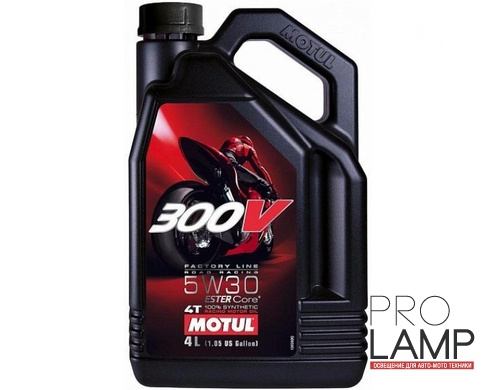 MOTUL 300V 4T FL Road Racing 5W-30 - 4 л.