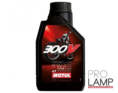 MOTUL 300V 4T OFF ROAD 5W-40 - 1 л.