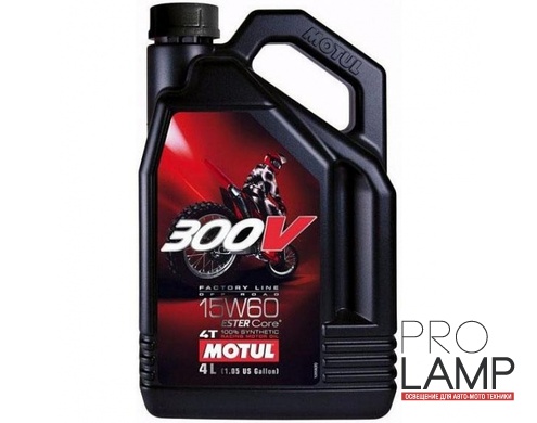 MOTUL 300V 4T OFF ROAD 15W-60 - 4 л.