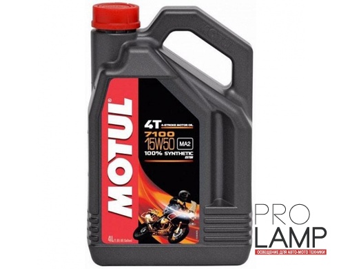 MOTUL 7100 4T 15W-50 - 4 л.