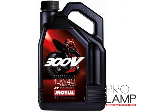 MOTUL 300V 4T FL Road Racing 10W-40 - 4 л.