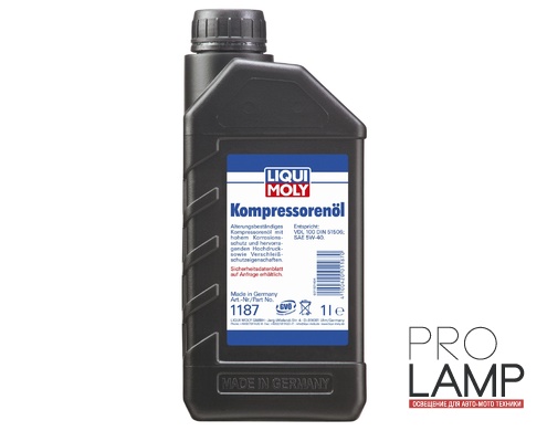 LIQUI MOLY Kompressorenoil - НС-синтетическое компрессорное масло, 1л