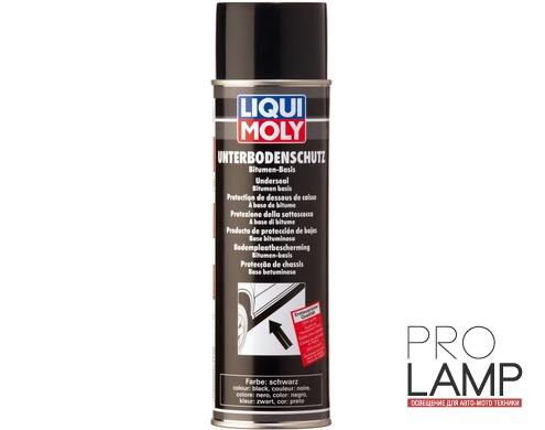 LIQUI MOLY Unterboden-Schutz Bitumen schwarz — Антикор для днища кузова битум/смола (черный) 0.5 л.