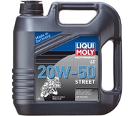 LIQUI MOLY Motorbike 4T 20W-50 Street — Минеральное моторное масло для 4-тактных мотоциклов 4 л.