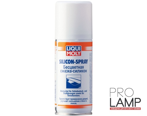 LIQUI MOLY Silicon-Spray — Бесцветная смазка-силикон 0.1 л.