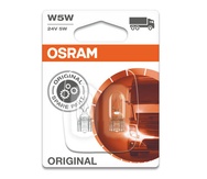 Галогеновые лампы Osram Original Line 24V, W5W - 2845-02B