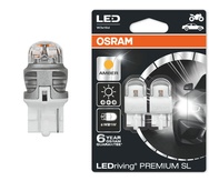 Светодиодные лампы Osram Premium Amber W21W - 7905YE-02B (2шт.)