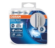 Штатные ксеноновые лампы D4S. Osram Cool Blue Intense (+20%) - 66440CBI-HCB